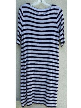 Voyage Navy Stripe Dress